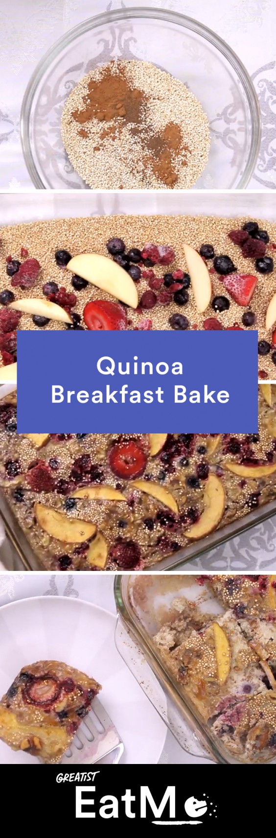 Eat Me Video: Quinoa Breakfast Bake