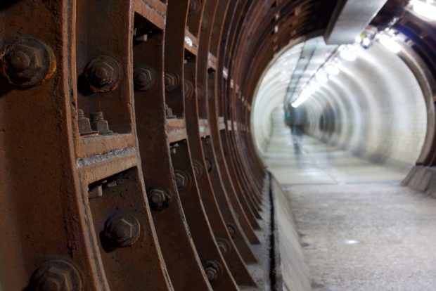 greenwich foot tunnel, london