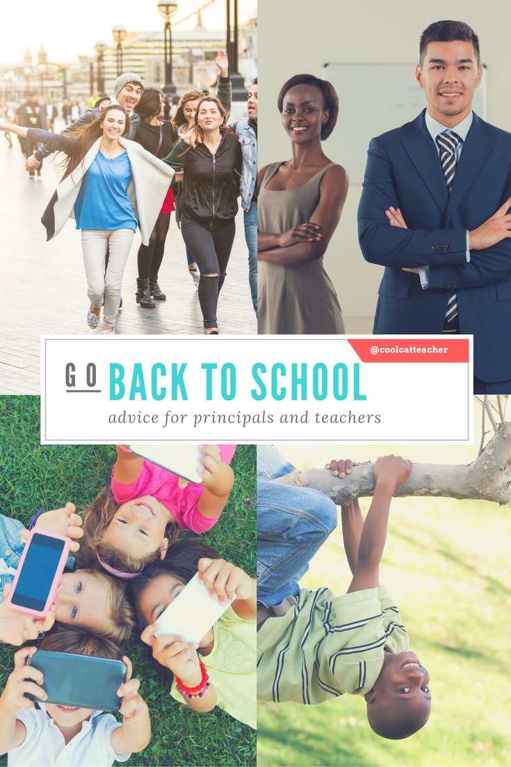 back to school advice for principals and teachers