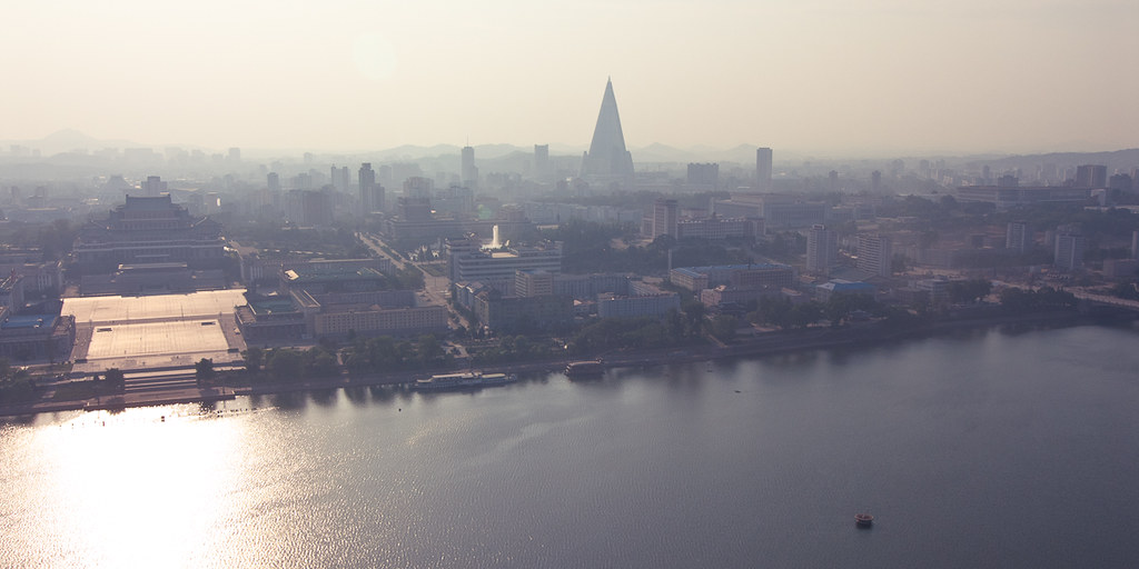 view over pyongyang.