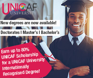 unicaf university scholarship africa malawi