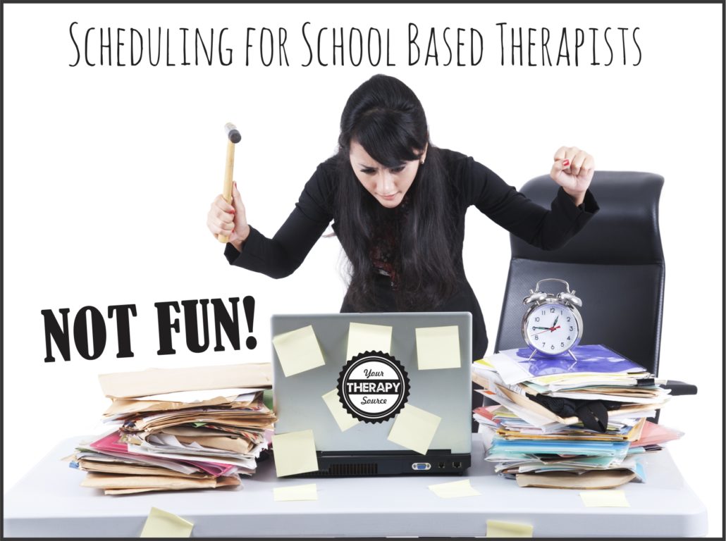 Scheduling for school based therapist