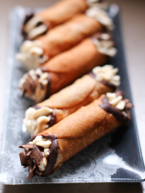 tumblr mrfjs60hcl1rasejco1 500 baked from scratch: Homemade Cannoli with Mascarpone...
