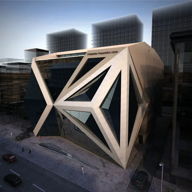 Productive Cooperative Union Mixed Use Building by Sameh Farid