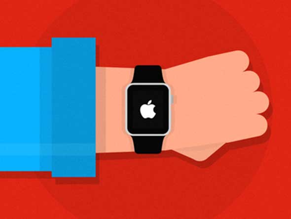 23-Apple-Watch-Flat-Vector-Illustration