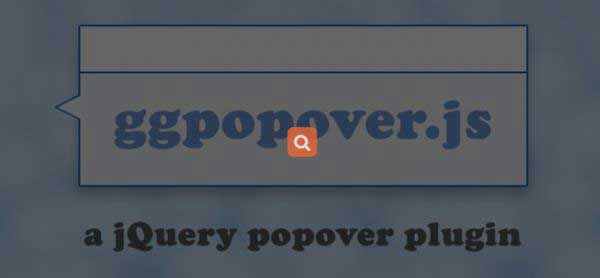 10-GGPOPOVER jquery plugin