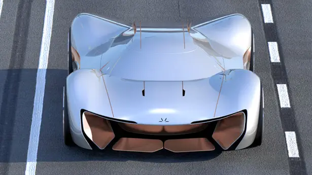 GT Concept Car for AUFEER Design by Arpad Takacs