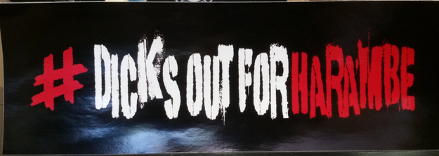 This bumper sticker that'll let everyone know the real reason why your dick is out: