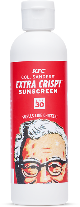KFC Is Giving Away Sunscreen That Makes You Smell Like Fried Chicken