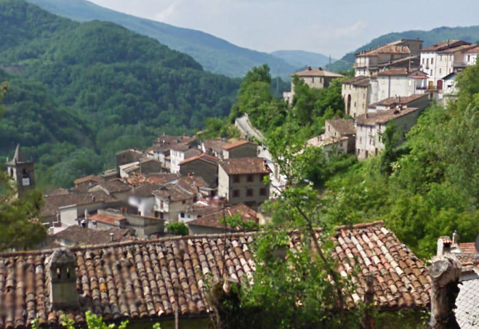The Village Of Pescara Del Tronto