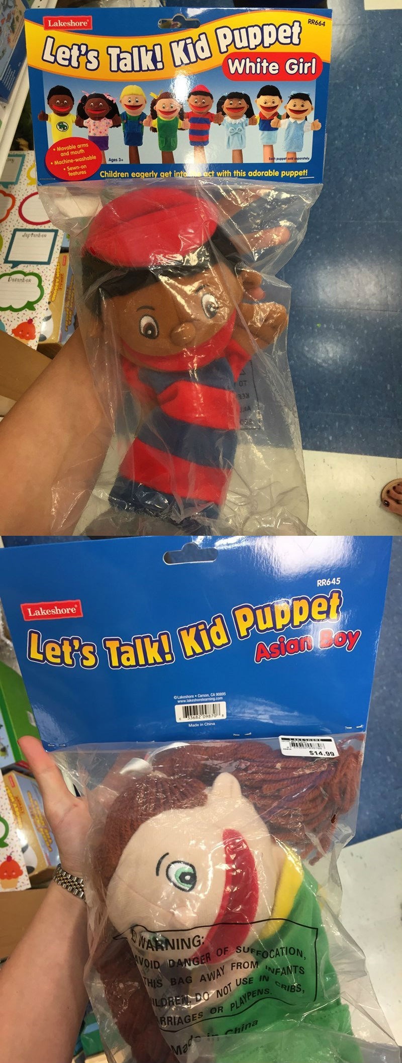 FAIL,race,products,puppets