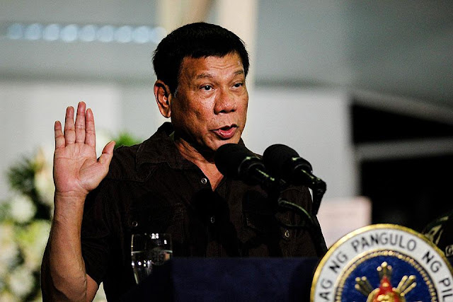 'Pay the Right Taxes' Says President Duterte to Wealthy Filipinos.