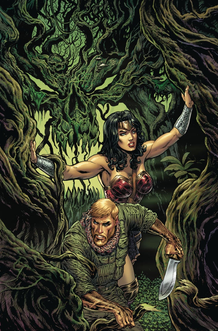 Wonder Woman #5 cover by Liam Sharp. DC Comics.
