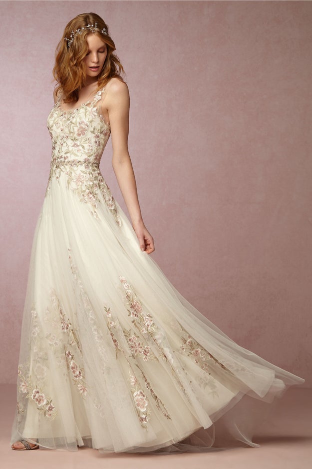 This fairy gown that'll have you dancing in a field of flowers.
