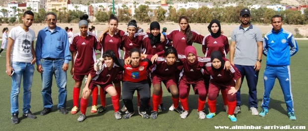 فريق آمال شباب هوارة لكرة القدم النسائية 2016-05-15