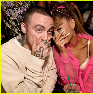 Ariana Grande & Boyfriend Mac Miller Get Silly at MTV VMAs 2016