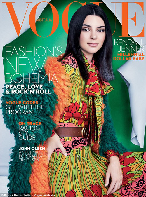 Kendall tiếp tục lên bìa tạp chí lừng danh Vogue - 5