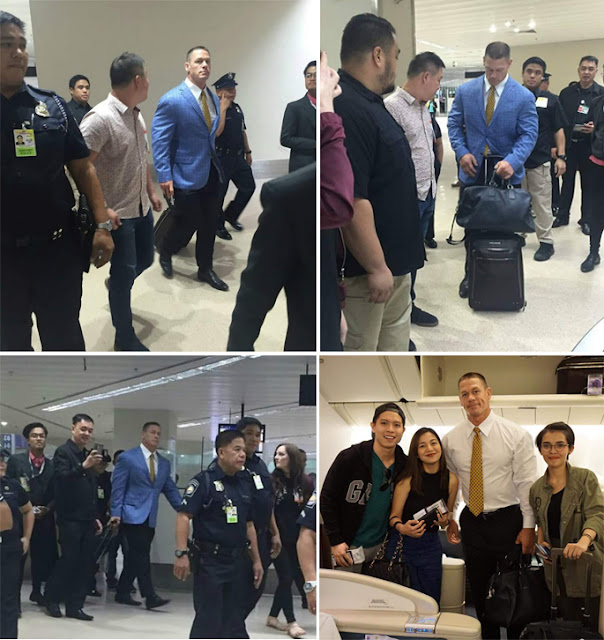 WWE Superstar John Cena Arrived In The Philippines! You Can See Him Here!