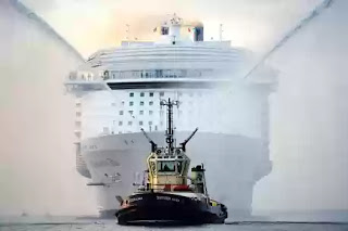 Accident on World's biggest cruise ship Harmony of the seas 