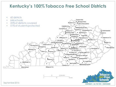 Just over half of Ky. students are in schools with 100% tobacco-free policies; Warren, Russell county districts share successesHealthy Care