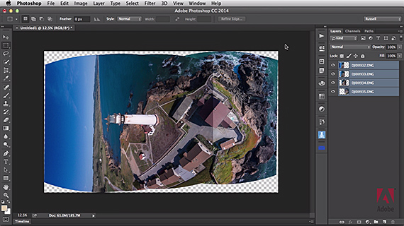 merge images in photoshop