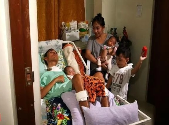 Pinay Stands by Comatose Husband Even After Giving Birth to Twins! Extraordinary story!