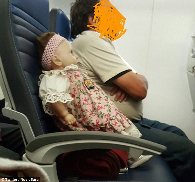CREEPY: Passenger Seated Beside A Man Who Booked A Seat For His Doll; She Finds the Same Man on Her Next Flight.