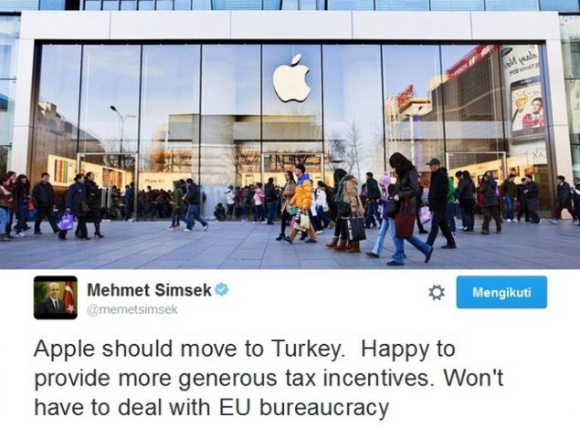 Didenda Bayar Pajak Rp192 Triliun Oleh Uni Eropa, Apple Dirayu Pindah ke Turki