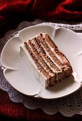 "Scheherazade" cake - cake with Turkish biscuits