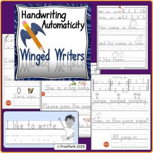 Handwriting Bundle Winger Writers
