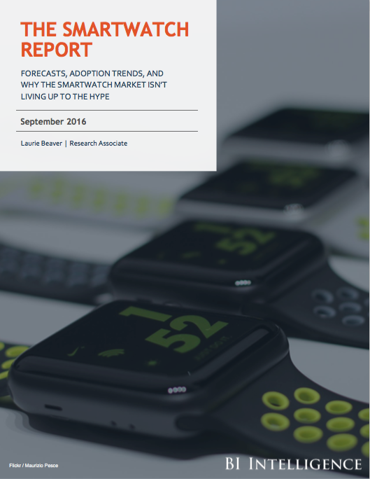 Smartwatch Report Cover