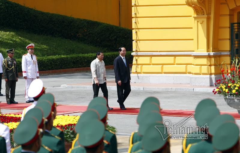 tổng thống, Tổng thống Philippines, chủ tịch nước, Trần Đại Quang Tổng thống Philippines thăm Việt Nam