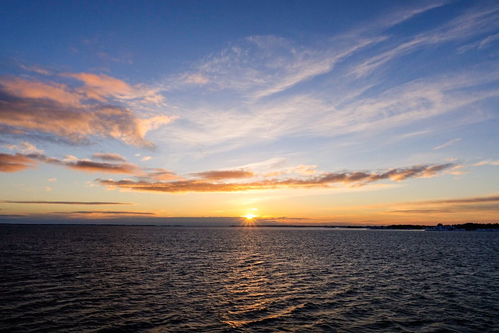 Sunrise on the Baltic!