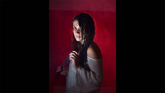 How to use a fog machine for a Halloween shoot