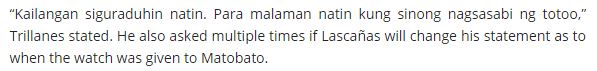 'Kung Relo Lang Ang Basehan ng Credibility, May Problema Yata' - SPO3 Lascañas to Trillanes