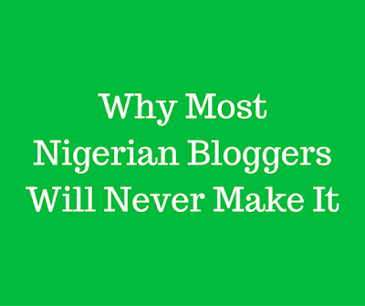 why nigerian bloggers don't make money online