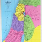 Palestine New Testament map [1155 x 1475]