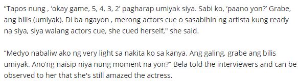 Bela Padilla Revealed Something About Judy Ann Santos! Check This Out!