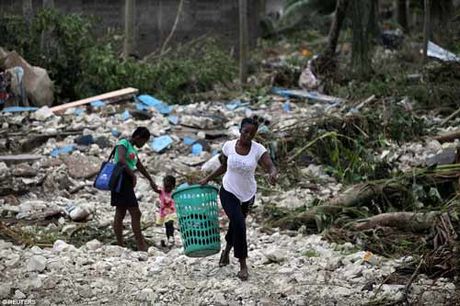 Canh hoang tan va chet choc o Haiti sau con bao lich su Matthew - Anh 5