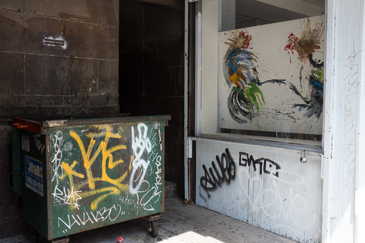 Graffiti and Gallery, 14th Street.