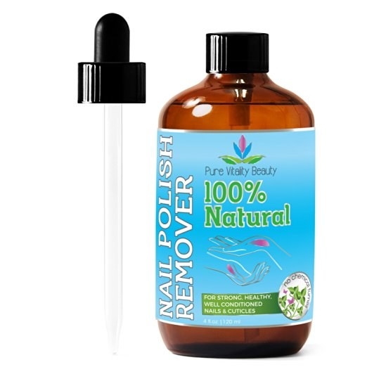 Natural and plant based nail polish remover that doesn't reek of acetone.