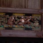 Los monos del santuario de Tosho-gu en Nikko