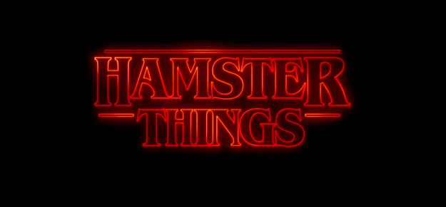 The wonderful people at Mashable Watercooler have put together the only Stranger Things parody you will ever need, starring tiny hamsters.