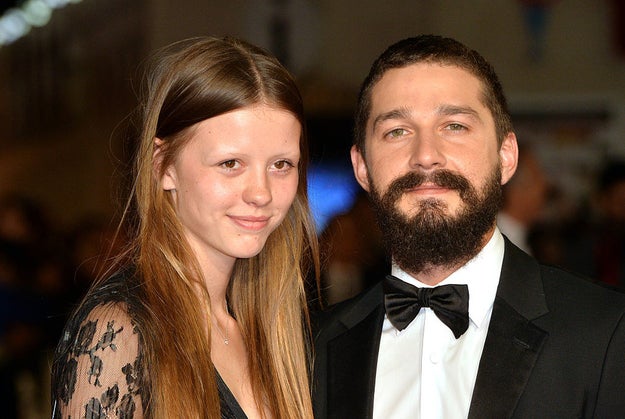 This is Shia LaBeouf and Mia Goth. They may or may not have gotten married last week in Las Vegas.