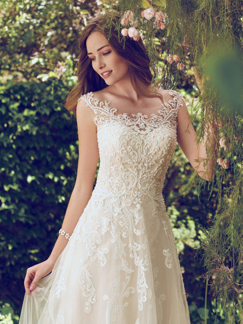 Gown of the Week: “Alexis” from the Rebecca Ingram collection by...