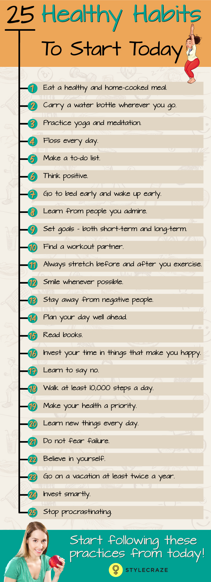 25 Healthy habits to start today-01