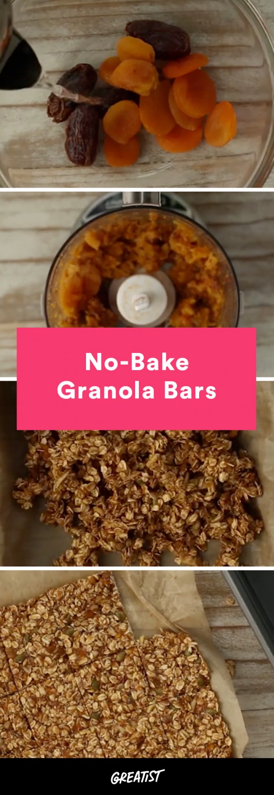 video: no-bake granola bars