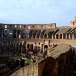 Fotos de Roma, interior del Coliseo