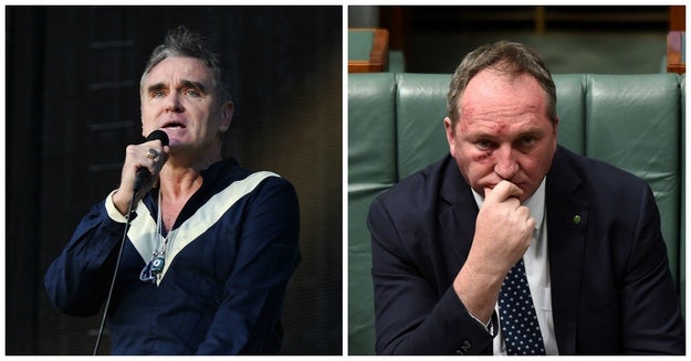 Music legend Morrissey has penned a letter to deputy prime minister Barnaby Joyce urging him to close down the live cattle export industry's “slow boat to hell”.