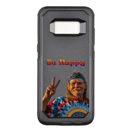 BE HAPPY OtterBox COMMUTER SAMSUNG GALAXY S8 CASE